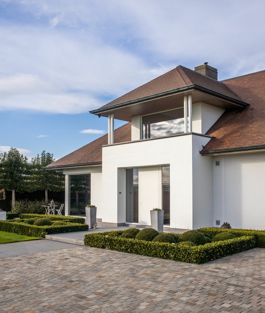 modern wonen in egem realisatie van Lafaut Schilderwerken