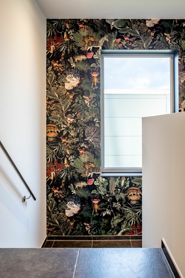 kantoor binnen schilderen en behangen door Schilderwerken Lafaut