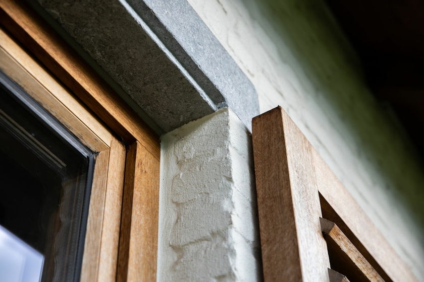 buitenschilderwerken landelijke villa door Lafaut Schilderwerken