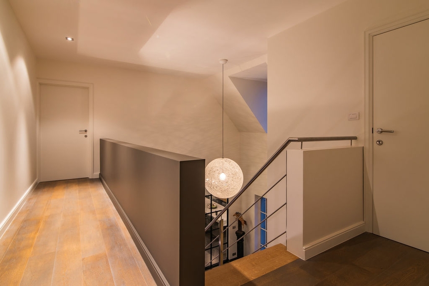 modern-landelijk wonen realisatie binnenschilderwerk door Lafaut