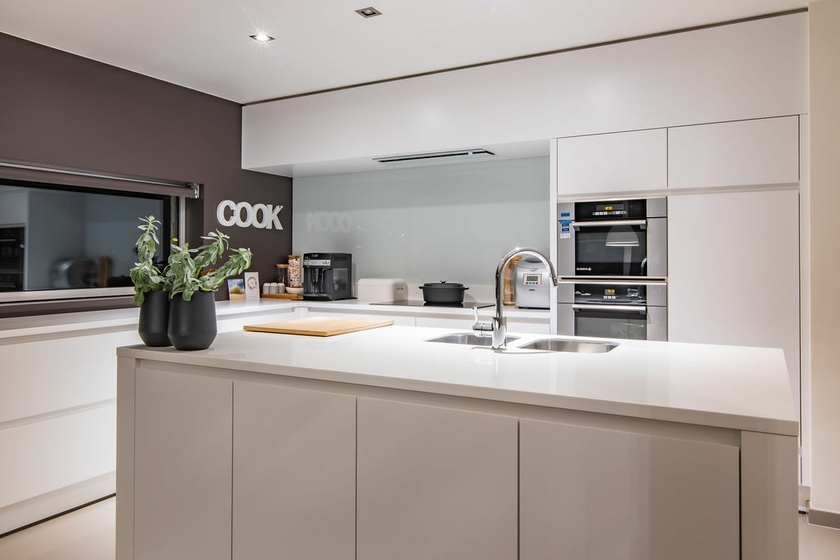 modern wonen realisatie binnenschilderwerk door Lafaut