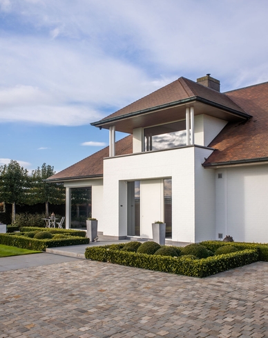 modern wonen in egem realisatie van Lafaut Schilderwerken